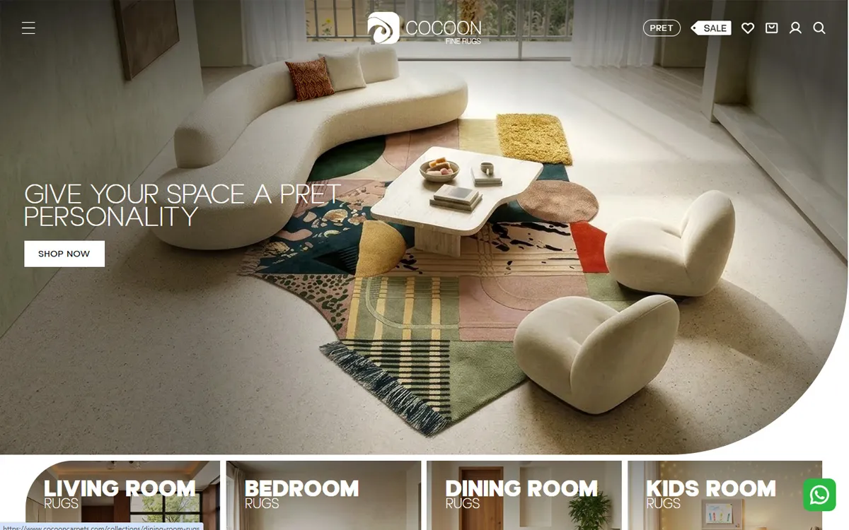 Cocoon Carpets – Carpet and rug e-commerce