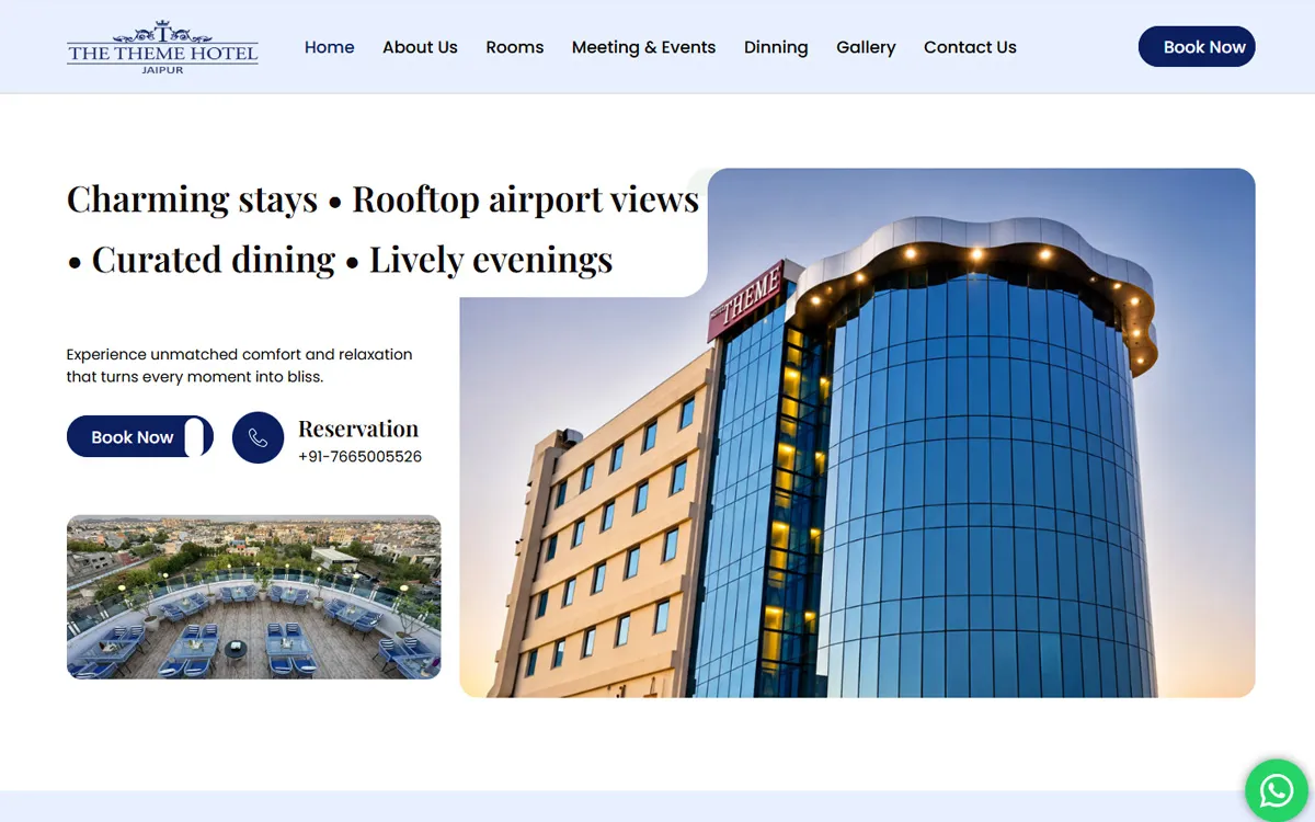 The Theme Hotel – Hotel, Jaipur